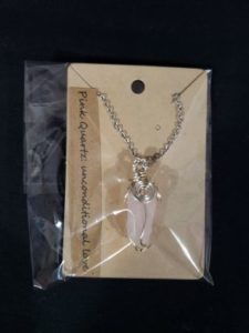Pink Quartz - Unconditional Love necklace