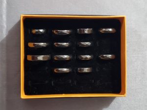 Hematite Rings