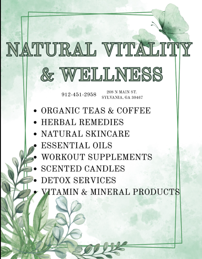 health food store, detox services, herbal remedies, organic tea, organic coffee, essential oils, workout supplements, vitamins, minerals, scented candles, natural skin care